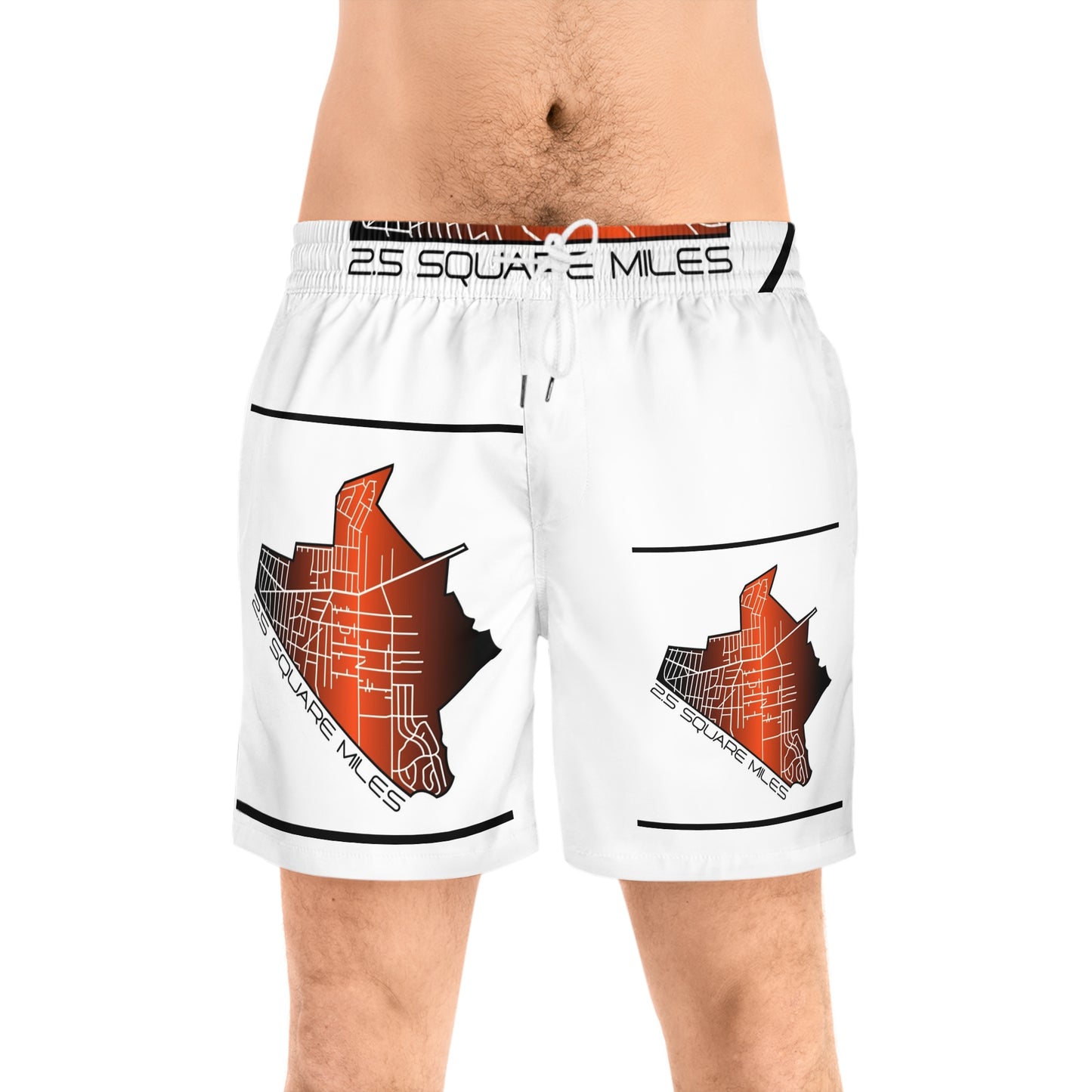 Trendy Men's Swim Shorts - Perfect for Summer Beach Days, Pool Parties, Vacation, and Casual Wear, Graphic Design, AOP Swimwear
