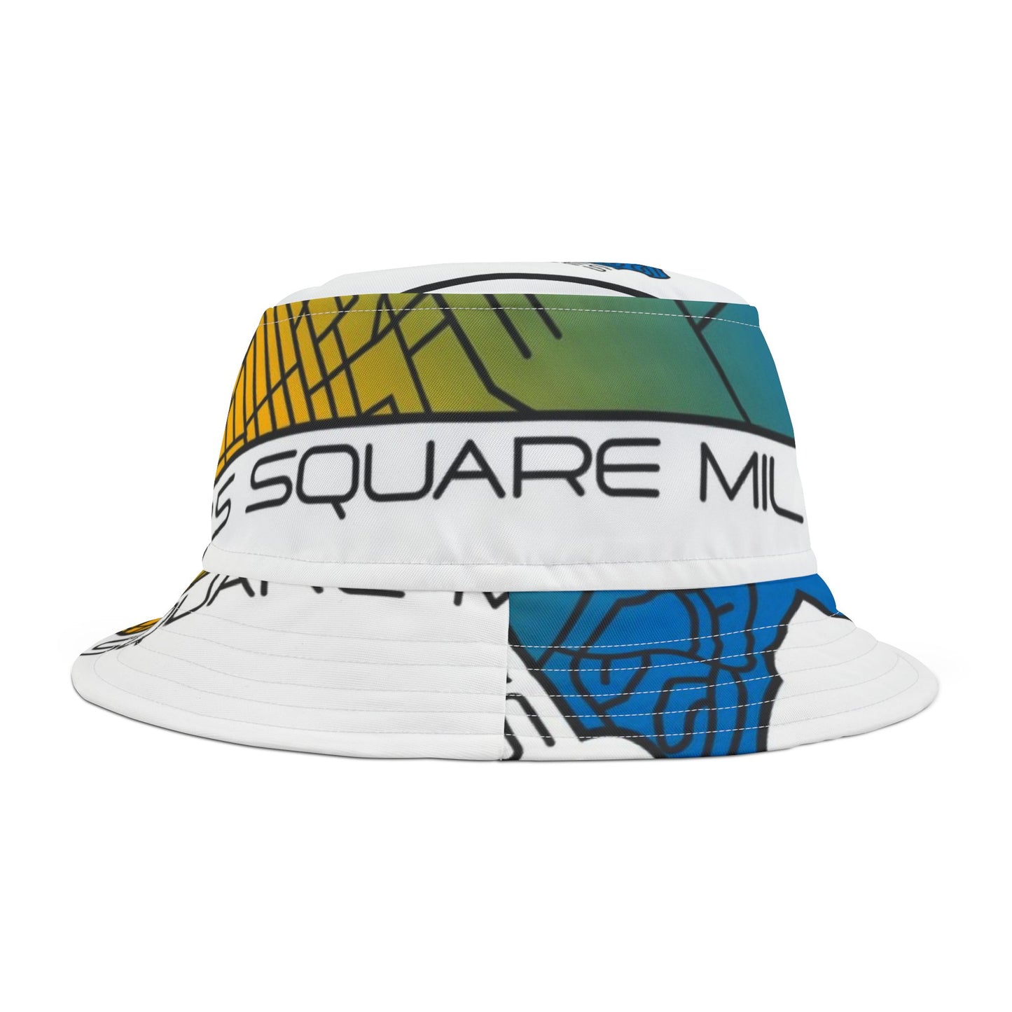 Vibrant AOP Bucket Hat, Secured Summer Style, Festival Accessory, Streetwear Essential, Perfect for Outdoor Adventures, Unique Gift Idea
