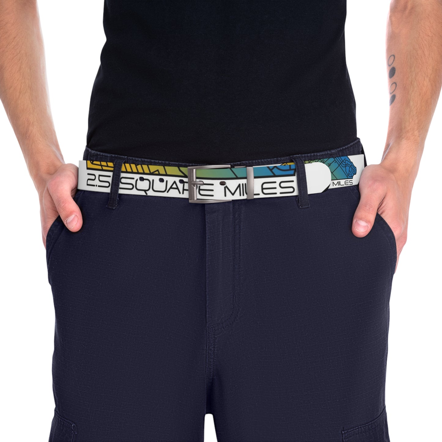 Colorful Graphic Belt for Everyday Wear, Unique Fashion Accessory, Gift for Her, Trendy Summer Outfit, Festival Style