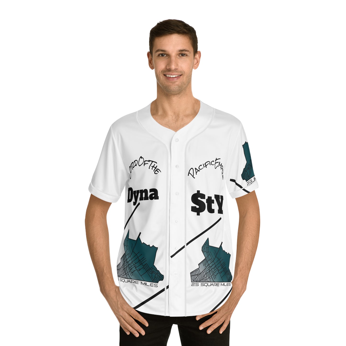 2.5 green & grey Men's AOP Baseball Jersey - Street Style, Urban Fashion, Graphic Tee, Unisex Sport Wear, Casual Summer Outfit