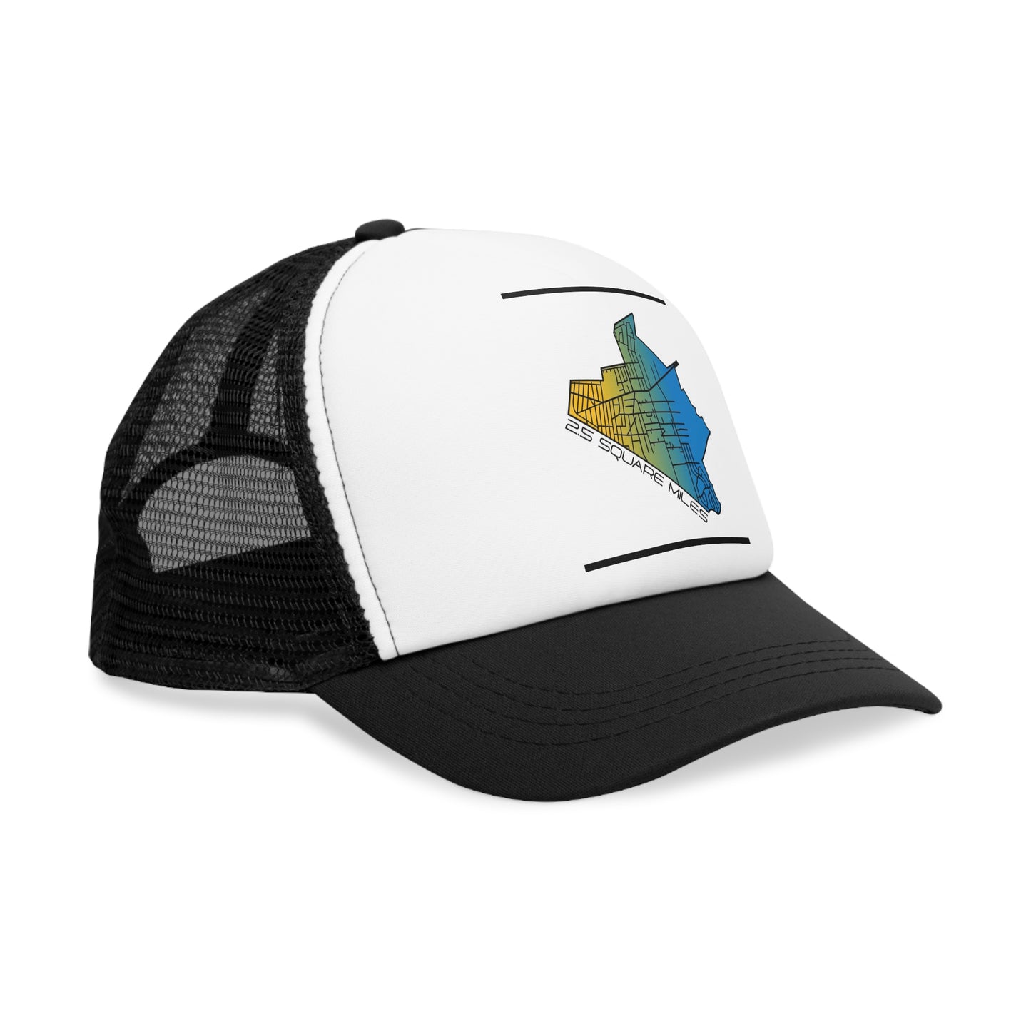 Stylish Mesh Cap with City Map Design | Urban Trucker Hat | Perfect for Outdoor Adventures, Travel, Festivals, Summer Events, and Gifts