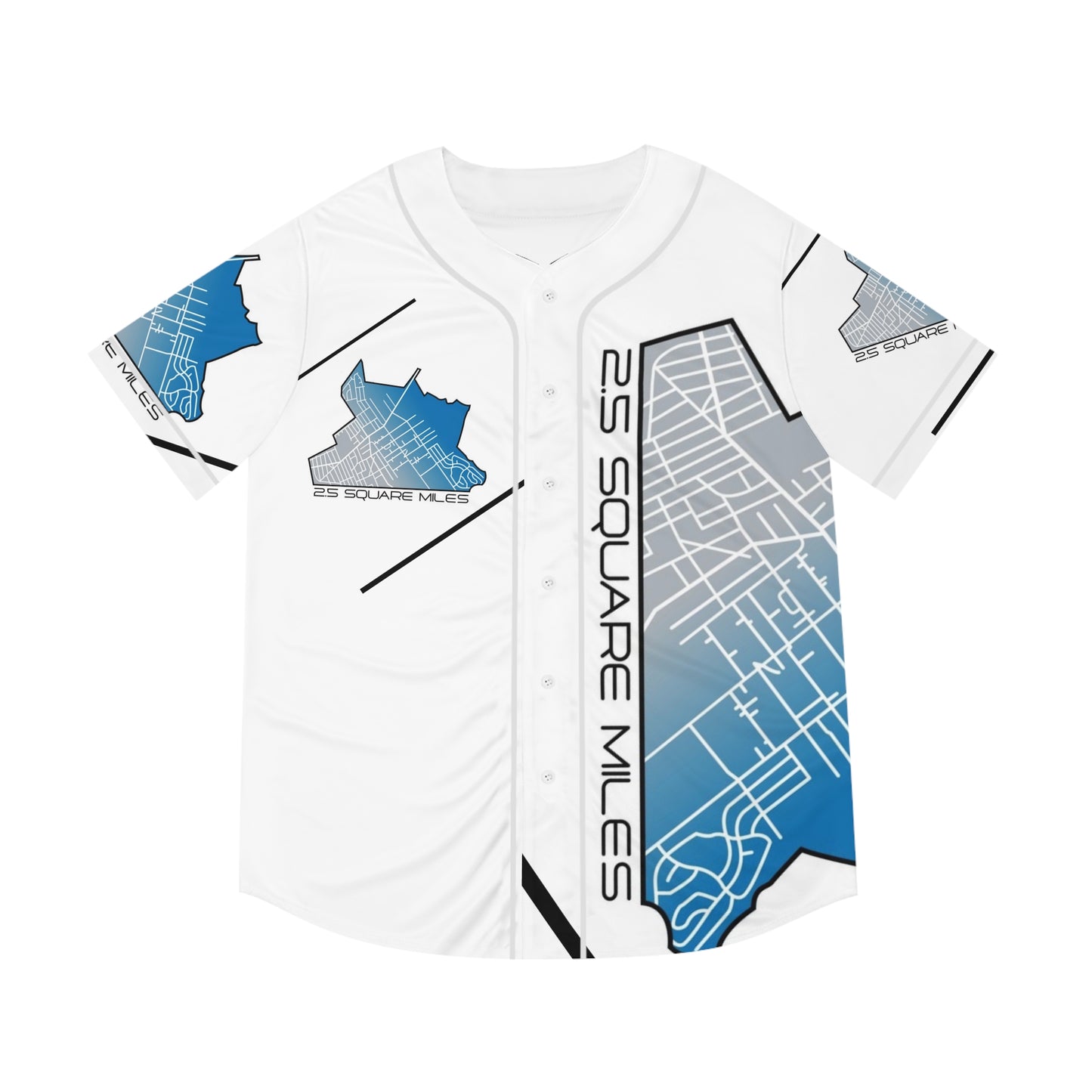 Men's Baseball Jersey with Map Design, Urban Style Sportswear, Cool Summer Gear, Perfect for Game Day, Gifts for Him