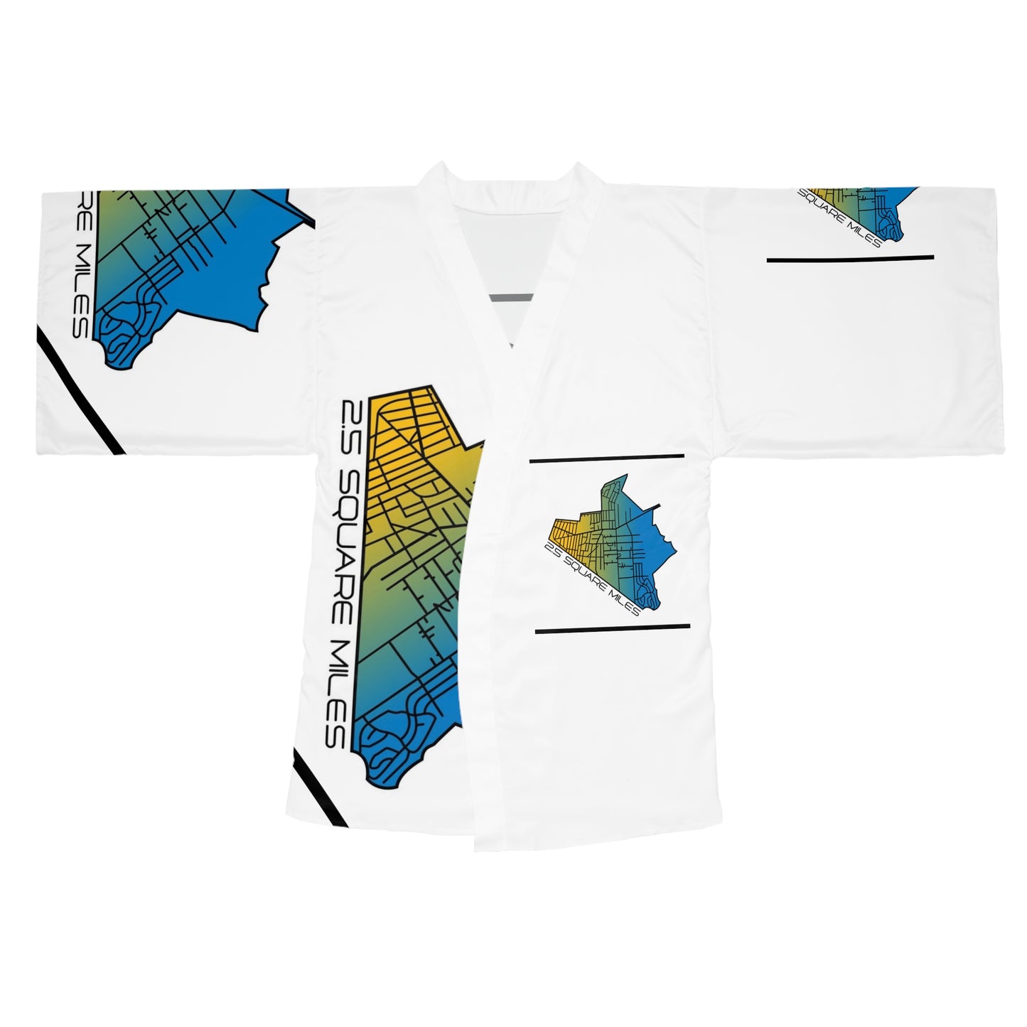 Long Sleeve Kimono Robe (AOP)