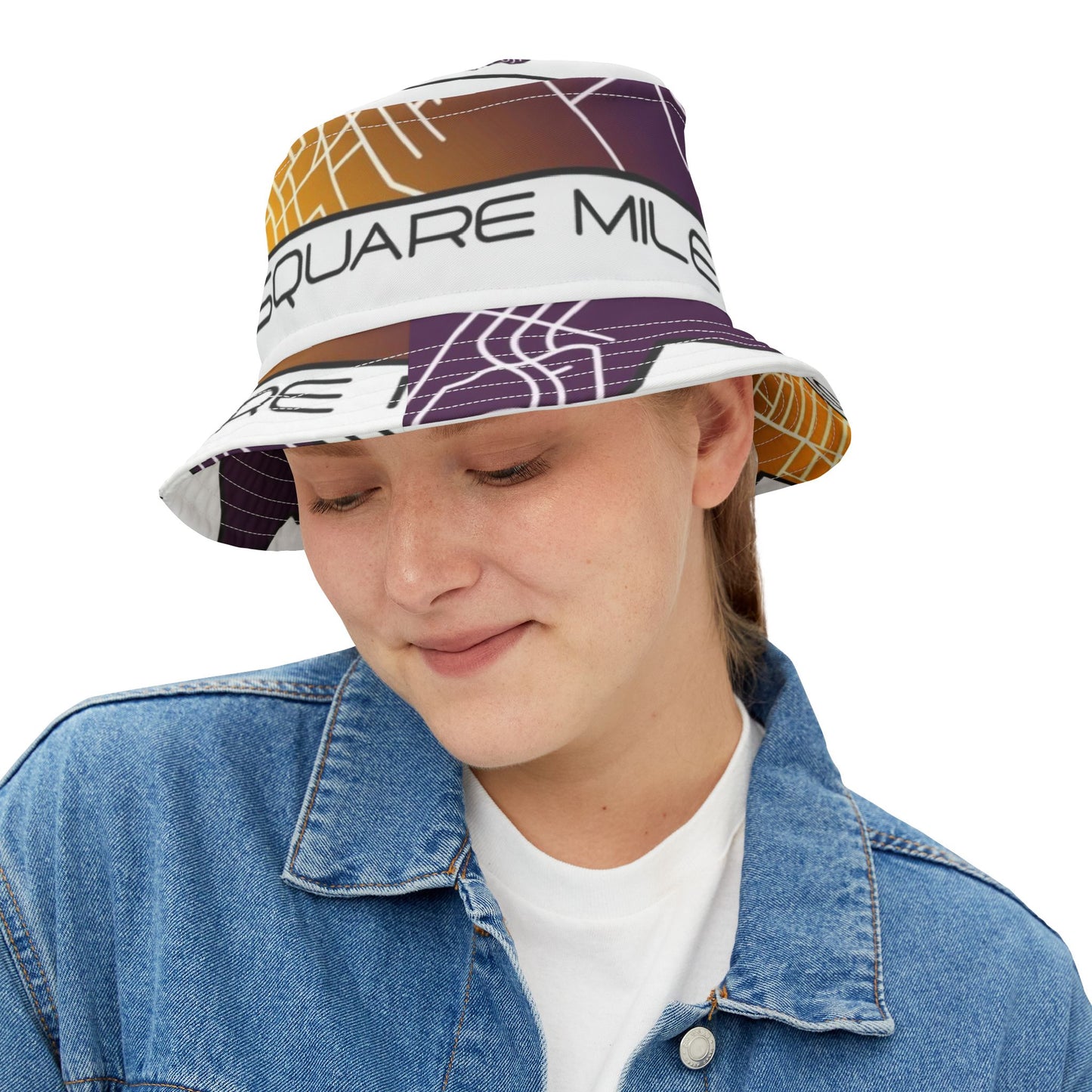 Vibrant Graphic Bucket Hat | Stylish Sun Protection for Outdoor Adventures, Summer Parties, Festivals, Gift for Trendsetters, Beach Days