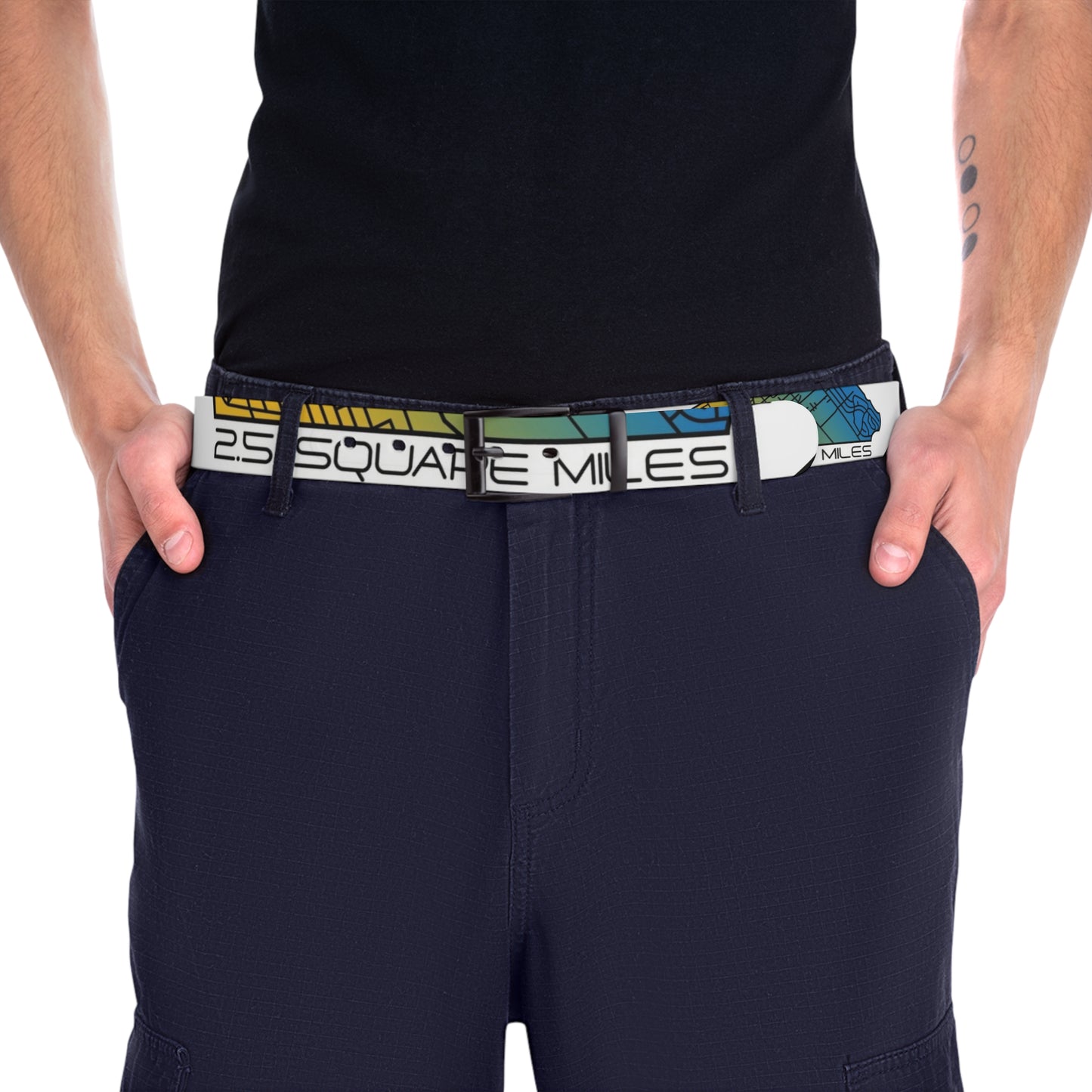 Colorful Graphic Belt for Everyday Wear, Unique Fashion Accessory, Gift for Her, Trendy Summer Outfit, Festival Style