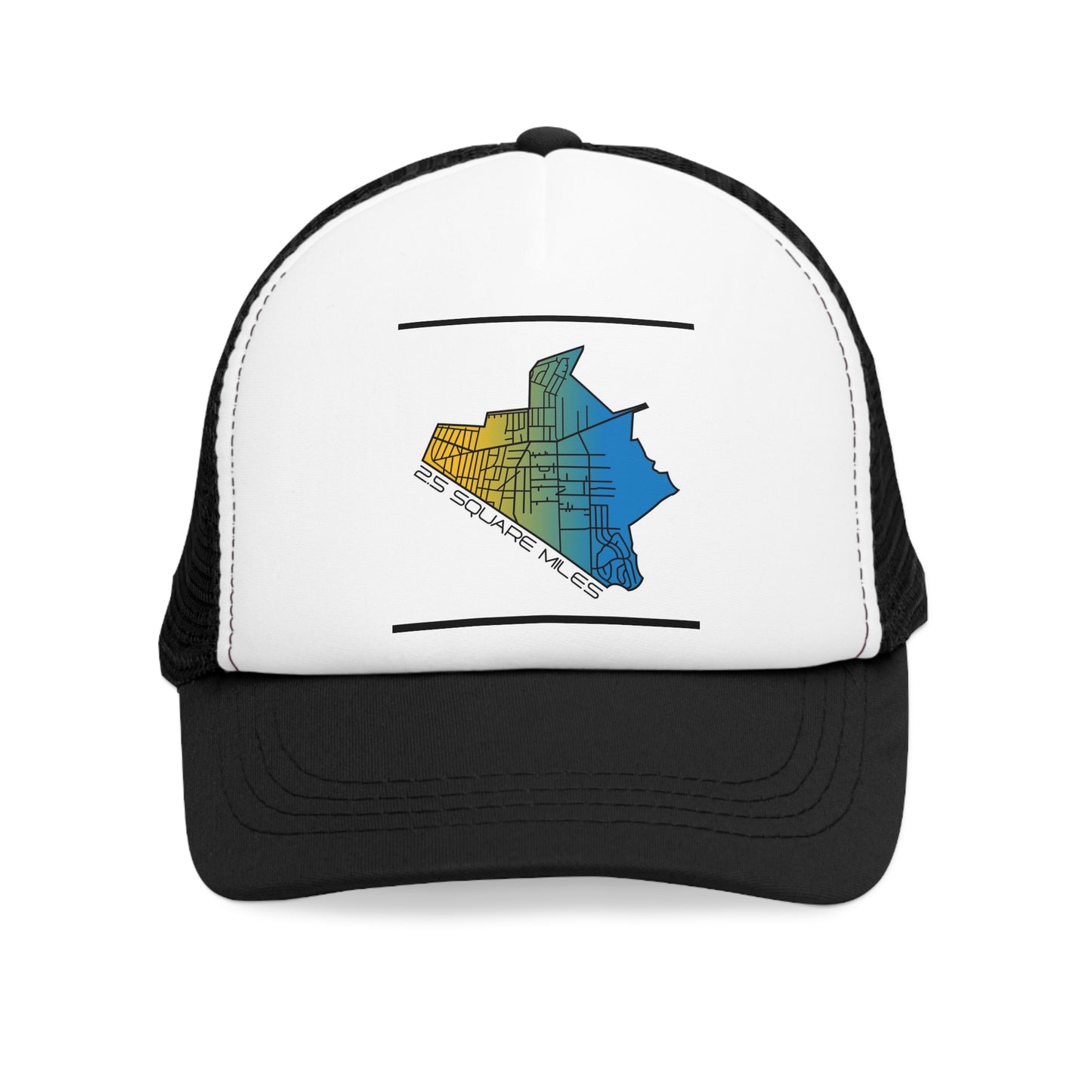 Stylish Mesh Cap with City Map Design | Urban Trucker Hat | Perfect for Outdoor Adventures, Travel, Festivals, Summer Events, and Gifts