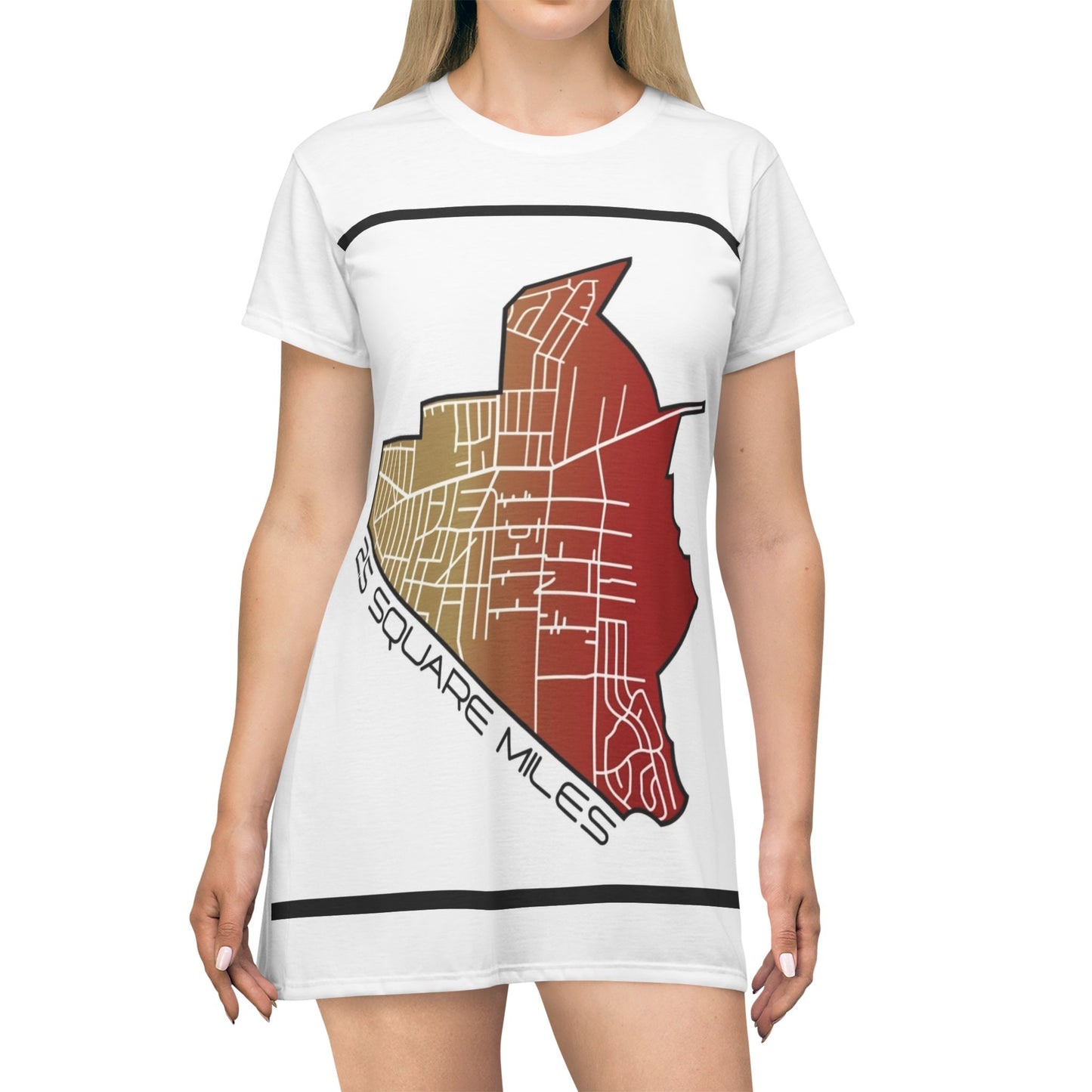 T-Shirt Dress (AOP)