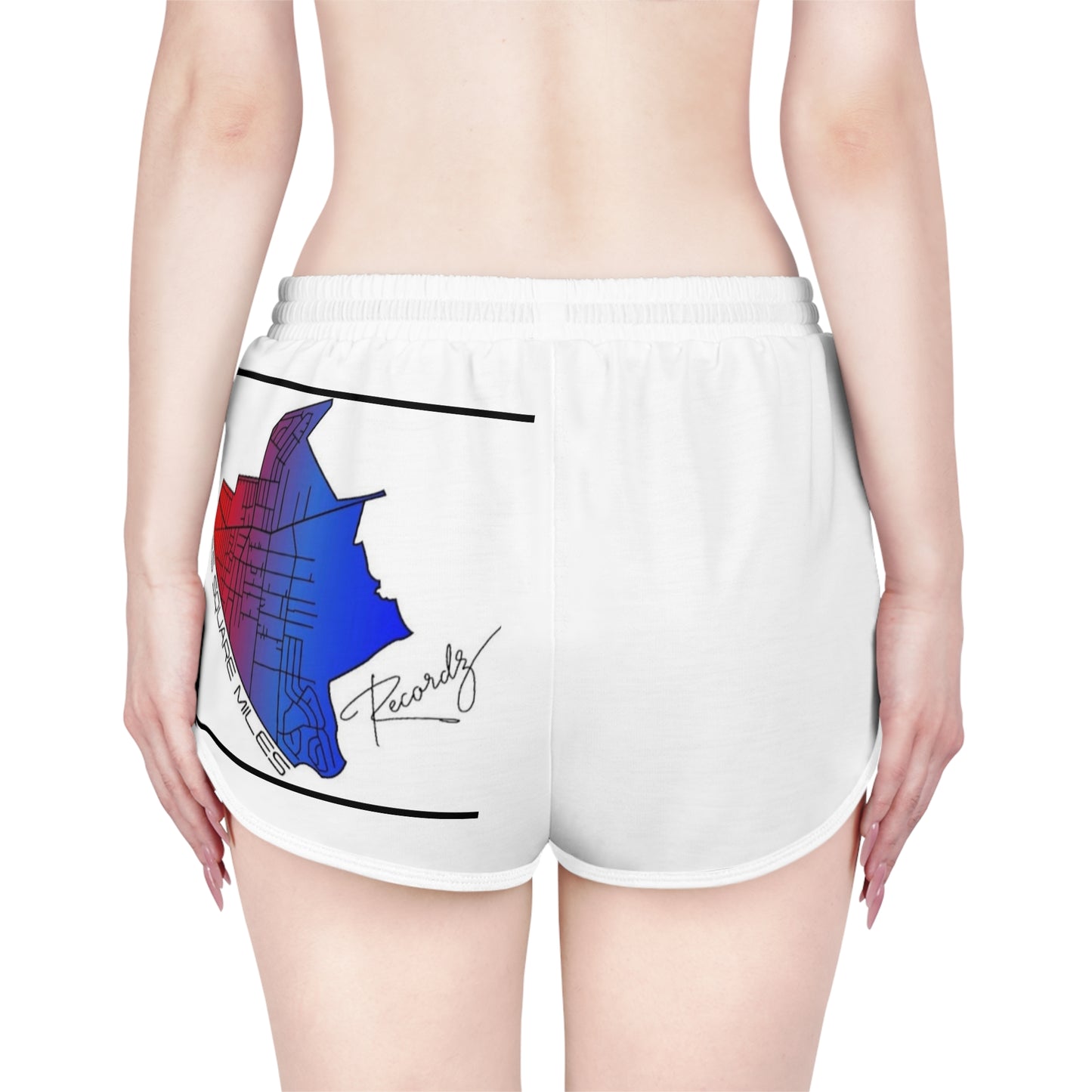 2.5 Square Miles Women's Relaxed Shorts (AOP)
