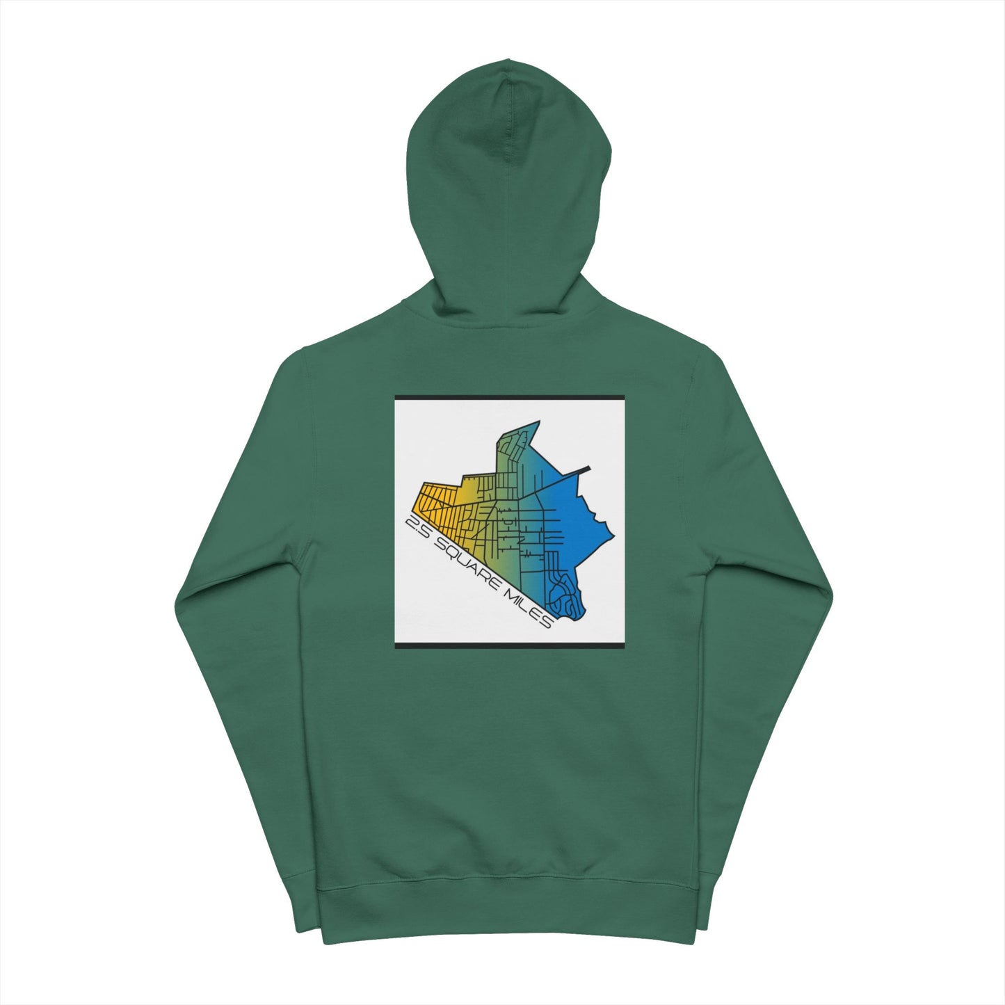 Unisex Fleece Zip Up Hoodie
