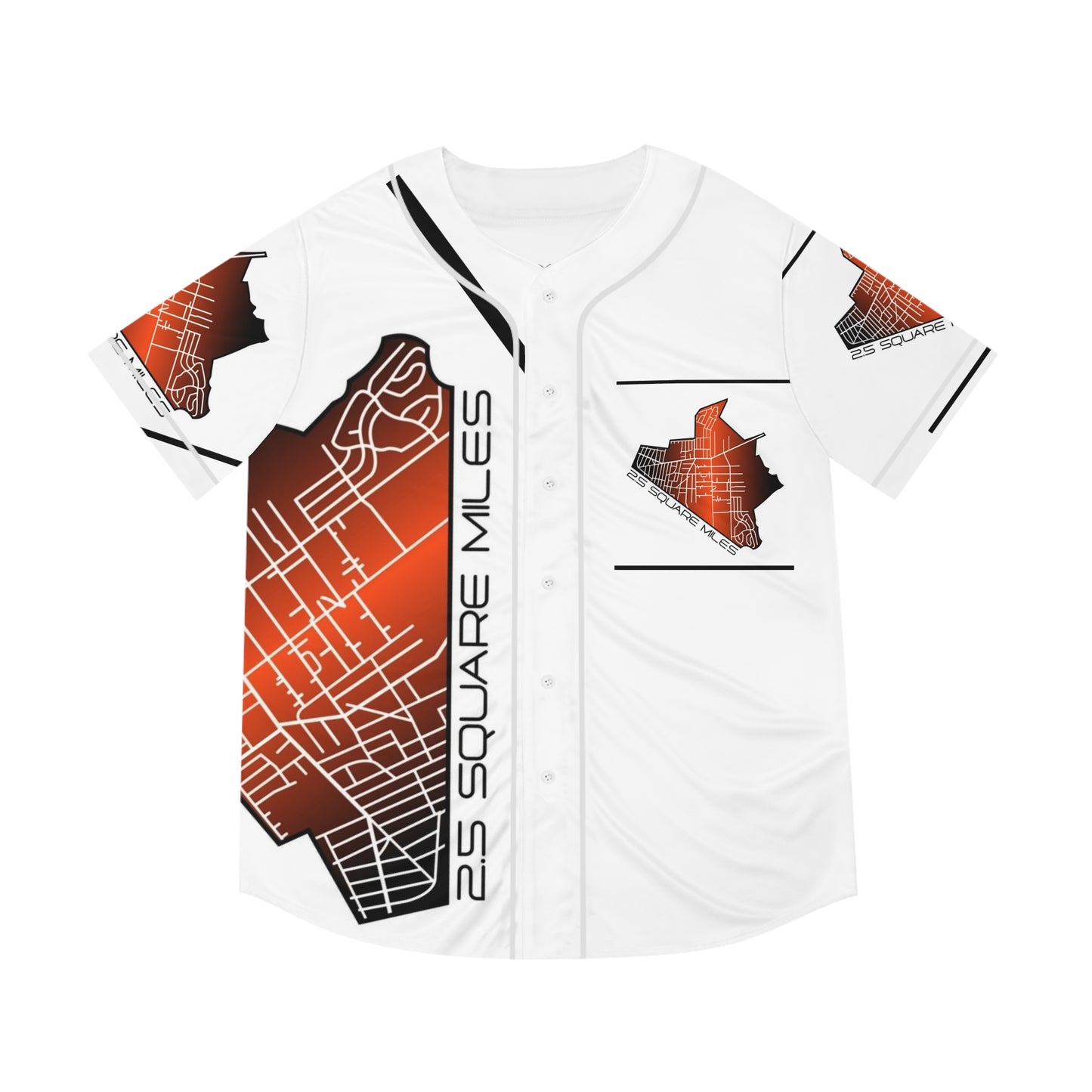 Men's Baseball Jersey with Unique Map Design - Perfect for Sports Fans, Casual Wear, Gifts, Summer Events, and Team Spirit