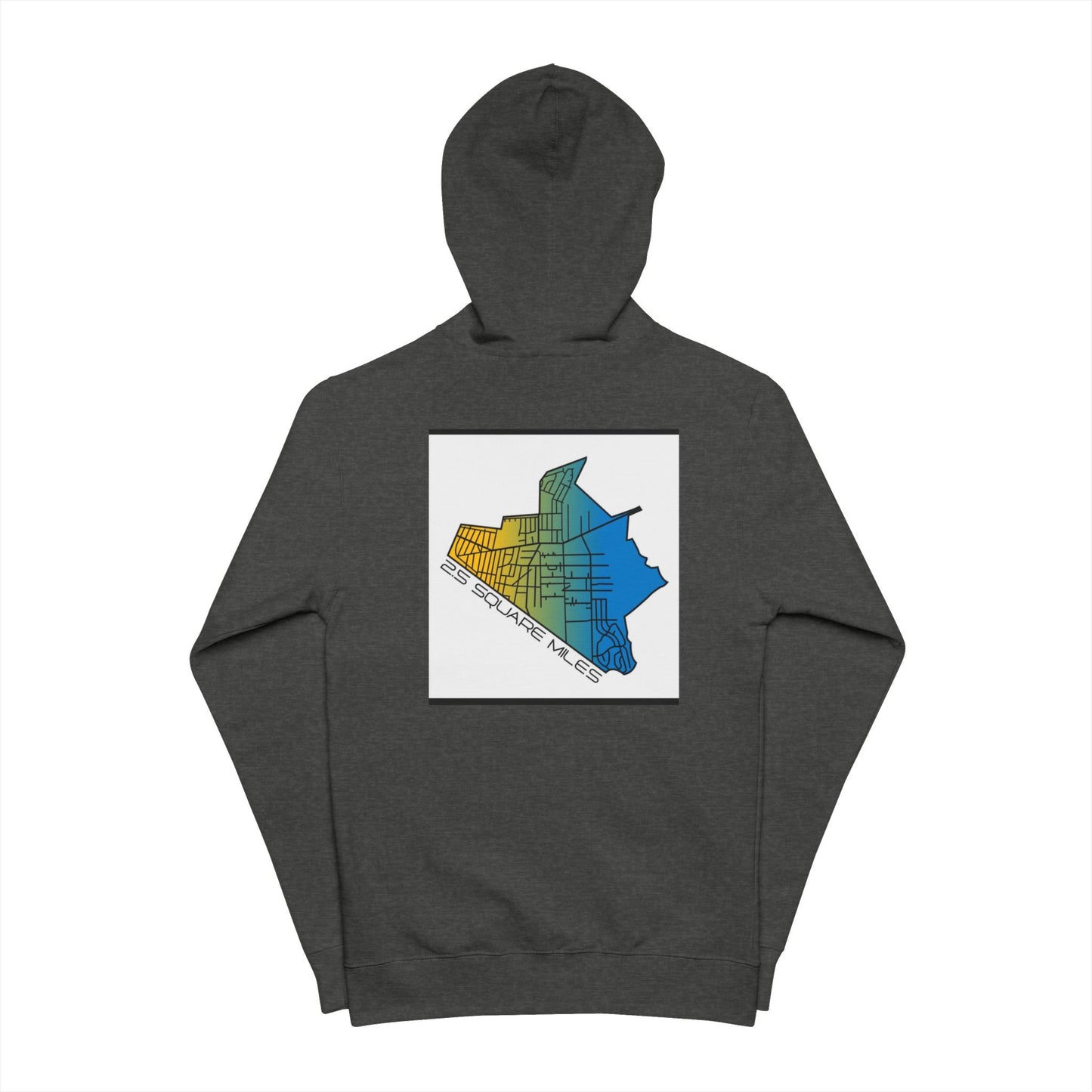 Unisex Fleece Zip Up Hoodie