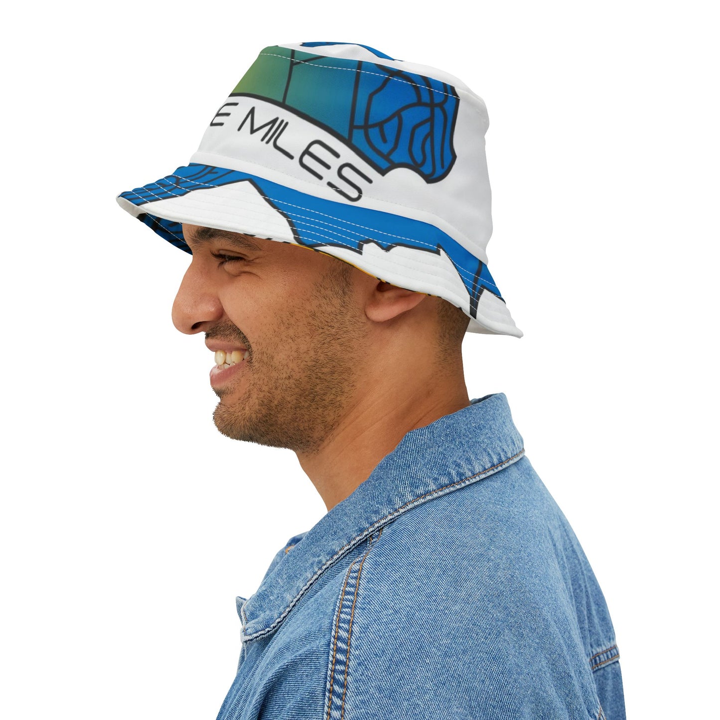 Vibrant AOP Bucket Hat, Secured Summer Style, Festival Accessory, Streetwear Essential, Perfect for Outdoor Adventures, Unique Gift Idea