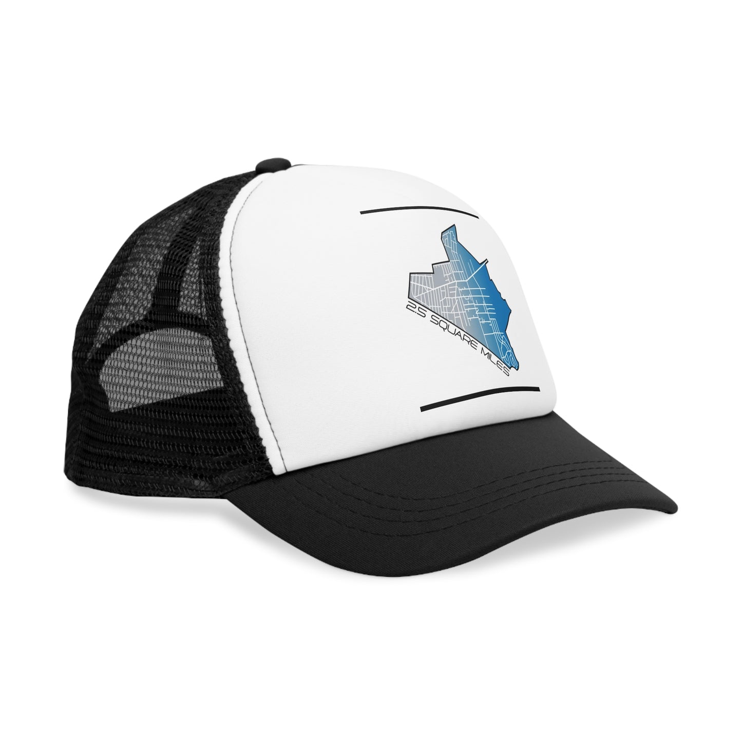 Custom Mesh Cap with City Map Design, Cool Trucker Hat for Outdoor Adventures, Urban Fashion, Gift for Travelers, Unique Accessories