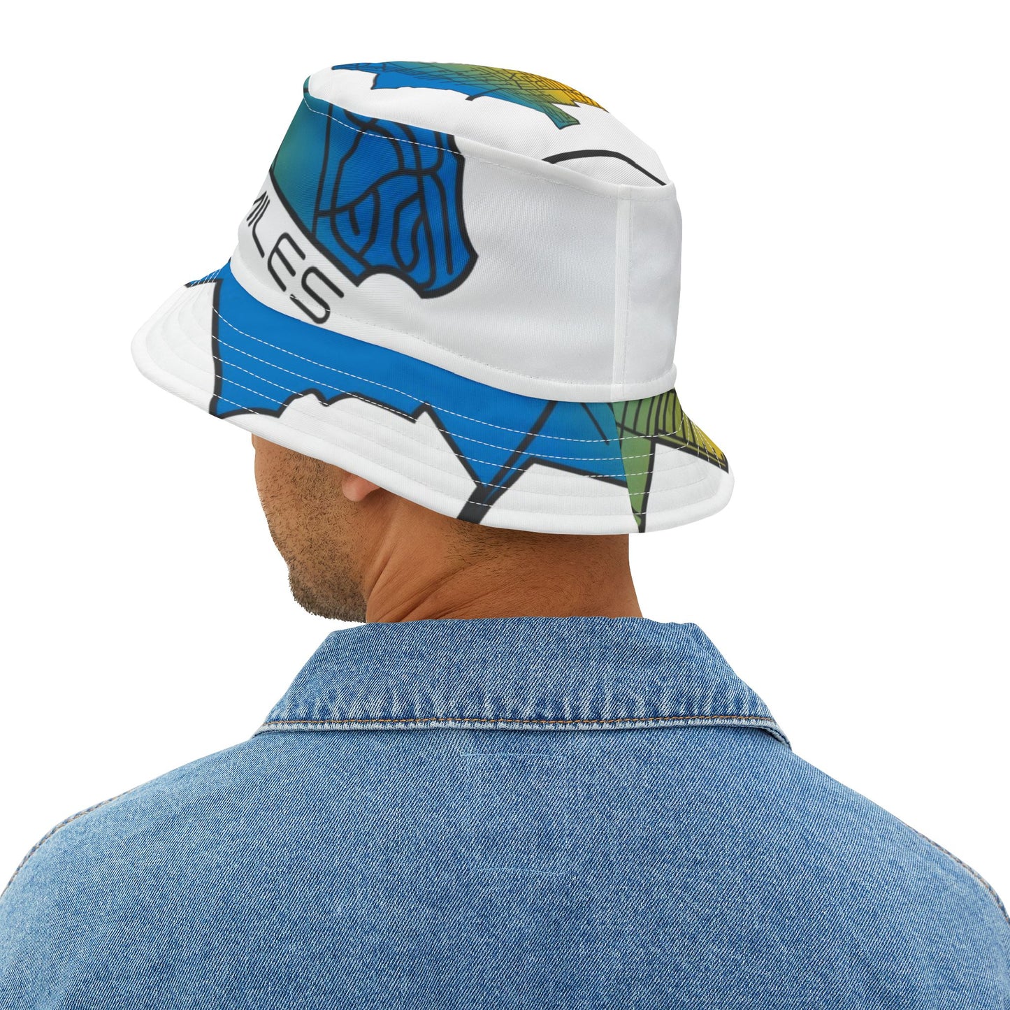 Vibrant AOP Bucket Hat, Secured Summer Style, Festival Accessory, Streetwear Essential, Perfect for Outdoor Adventures, Unique Gift Idea